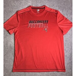 Tampa Bay Buccaneers TX3 Cool‎ NFL Men's XL Red T-Shirt Size X-Large
